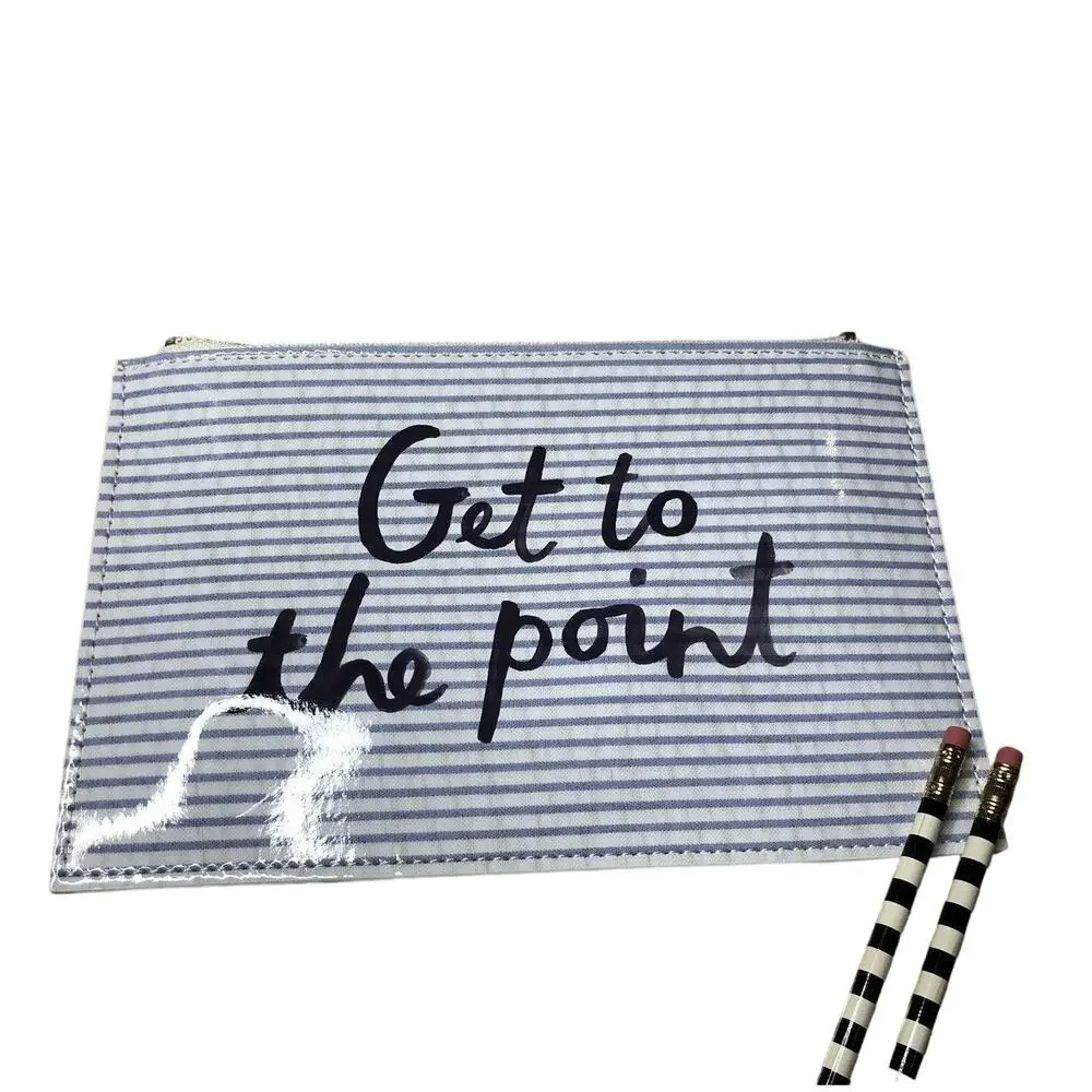 Kate Spade New York Seersucker Pencil Pouch